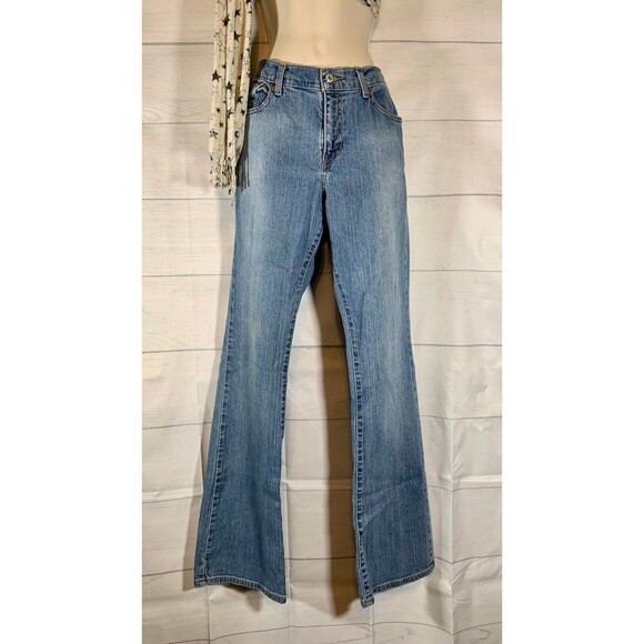 Levi Strauss Bootcut Size 12 Long Blue Jeans - Picture 1 of 12